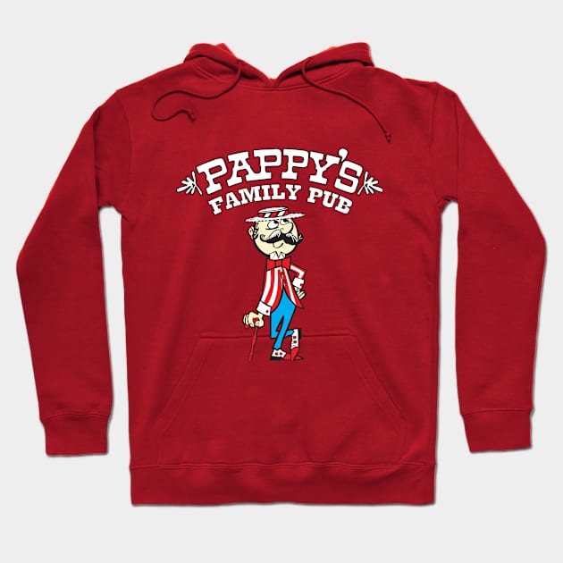 Pappy's Family Pub Hoodie by Insulator Robot